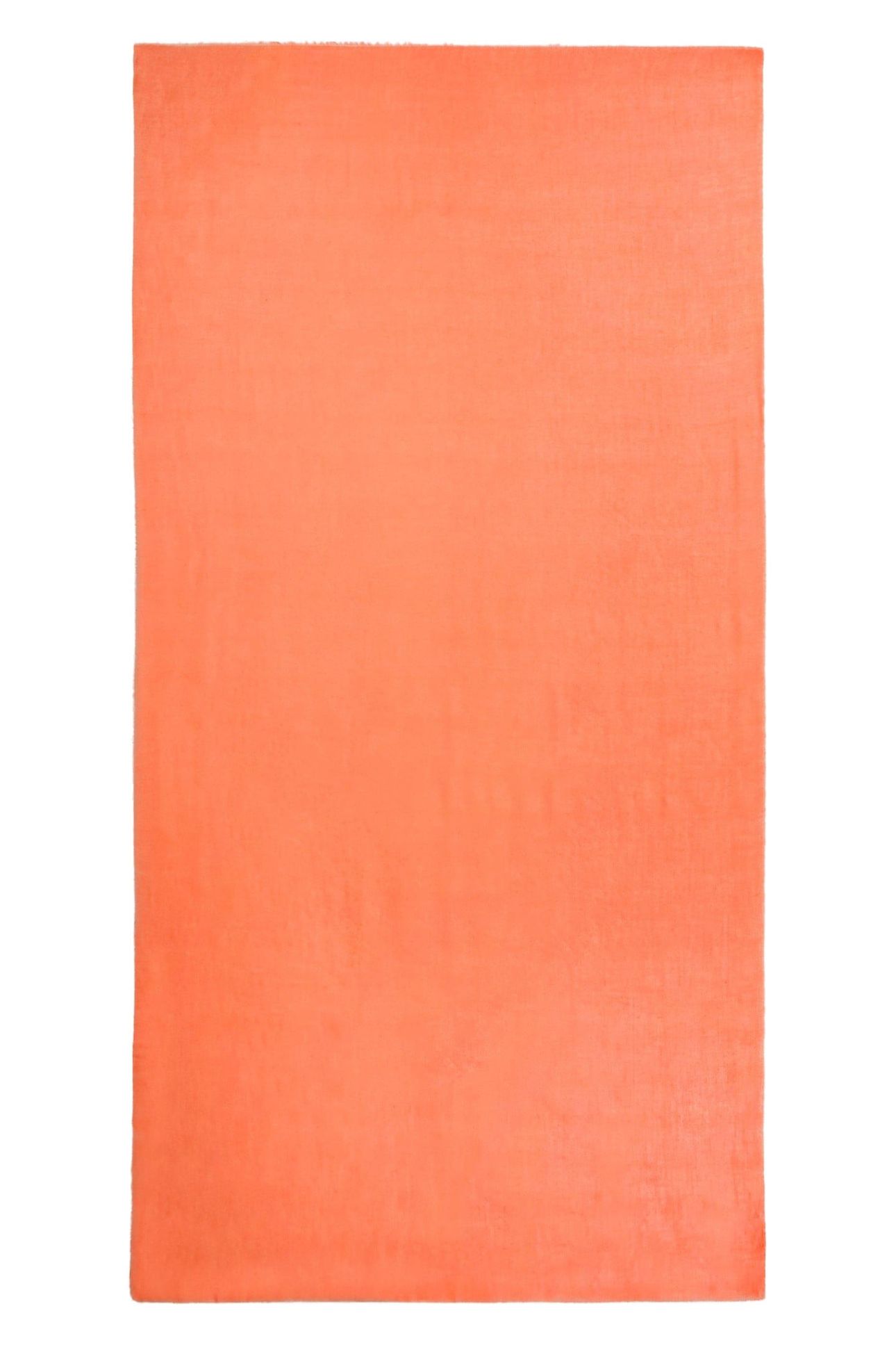 PENNY PLAIN OVERSIZED SCARF MID CORAL 1
