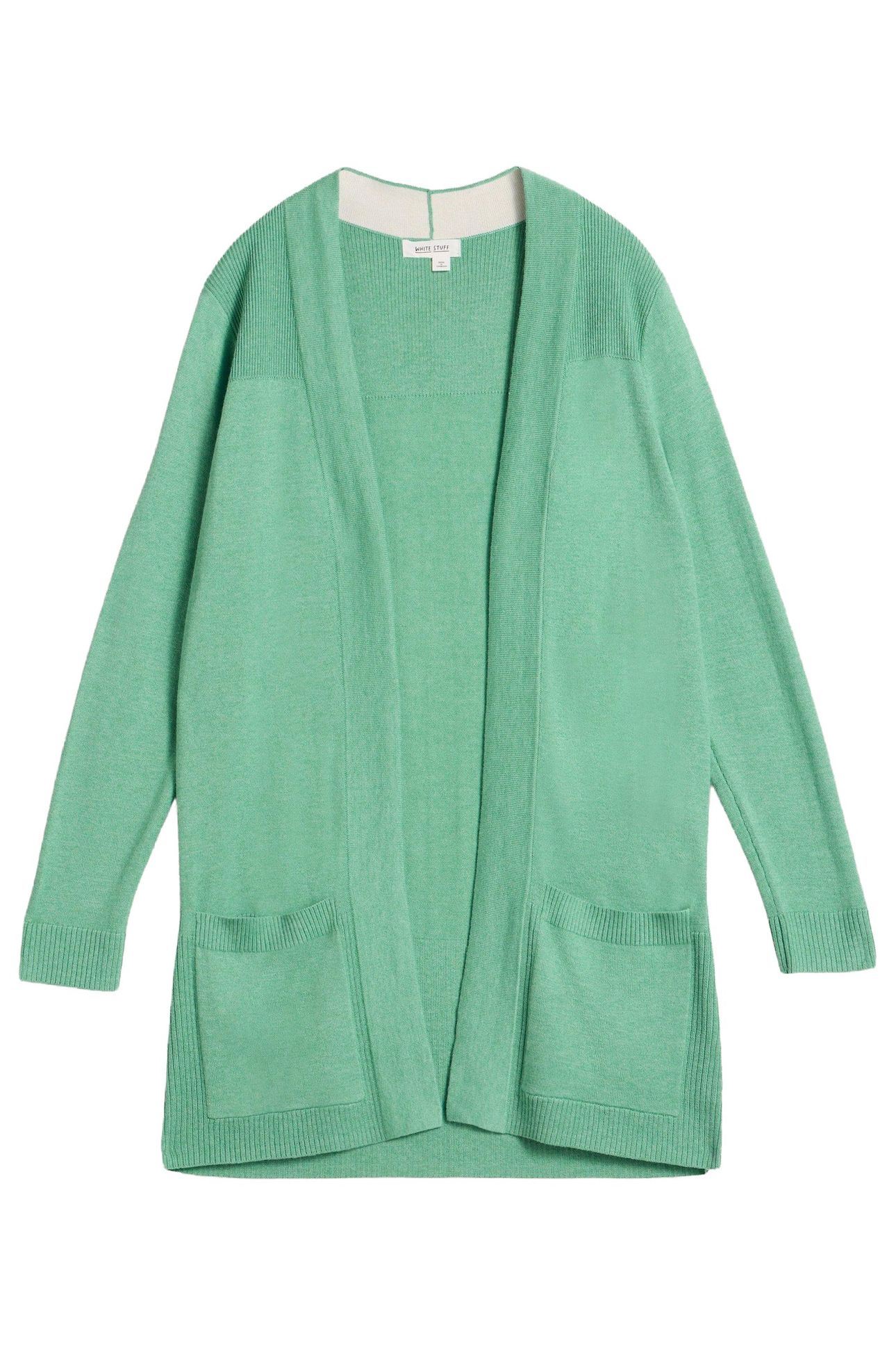 TANYA LONGLINE CARDI MID TEAL 4