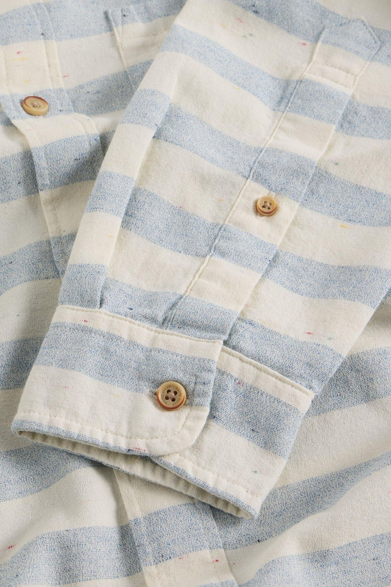 NEPPY STRIPE LS SHIRT WHITE MULTI 6