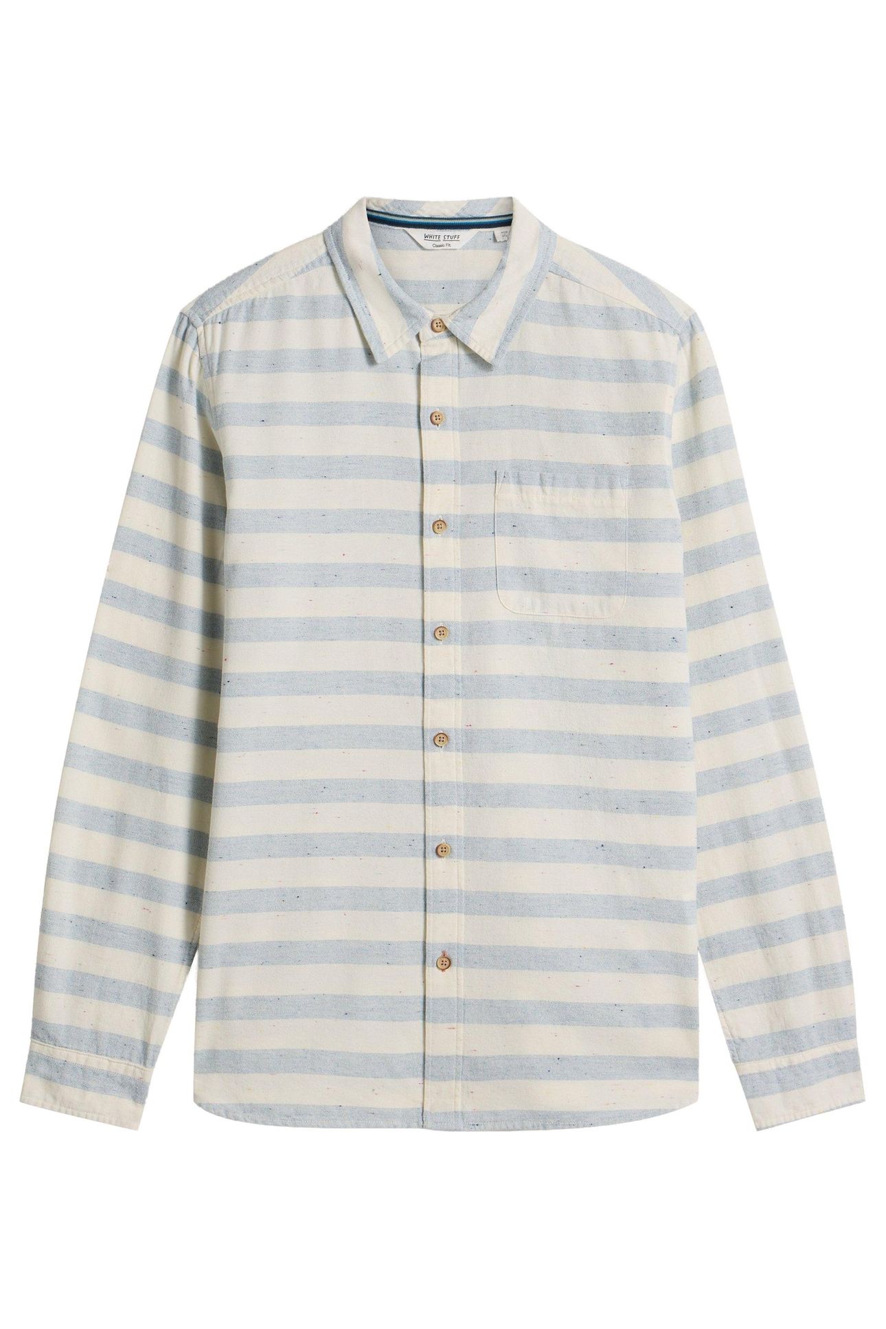 NEPPY STRIPE LS SHIRT WHITE MULTI 5