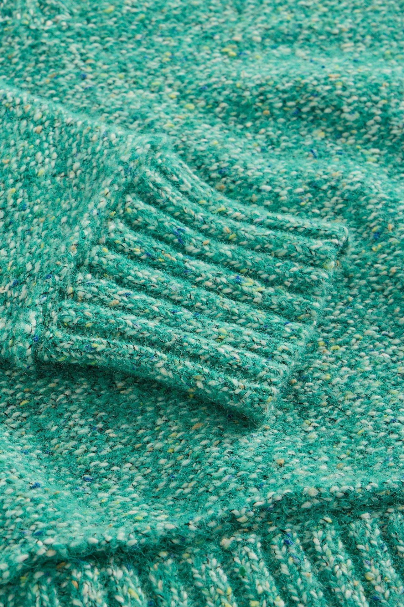 TAMMY TEXTURED V NECK BRIGHT GREEN 6