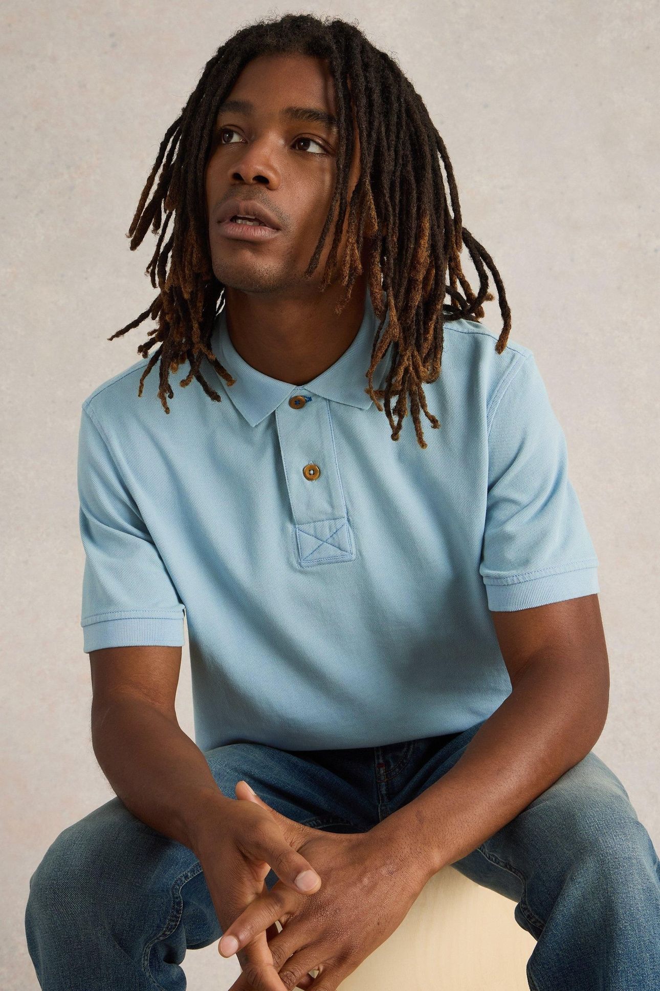 UTILITY POLO DUSTY BLUE 5