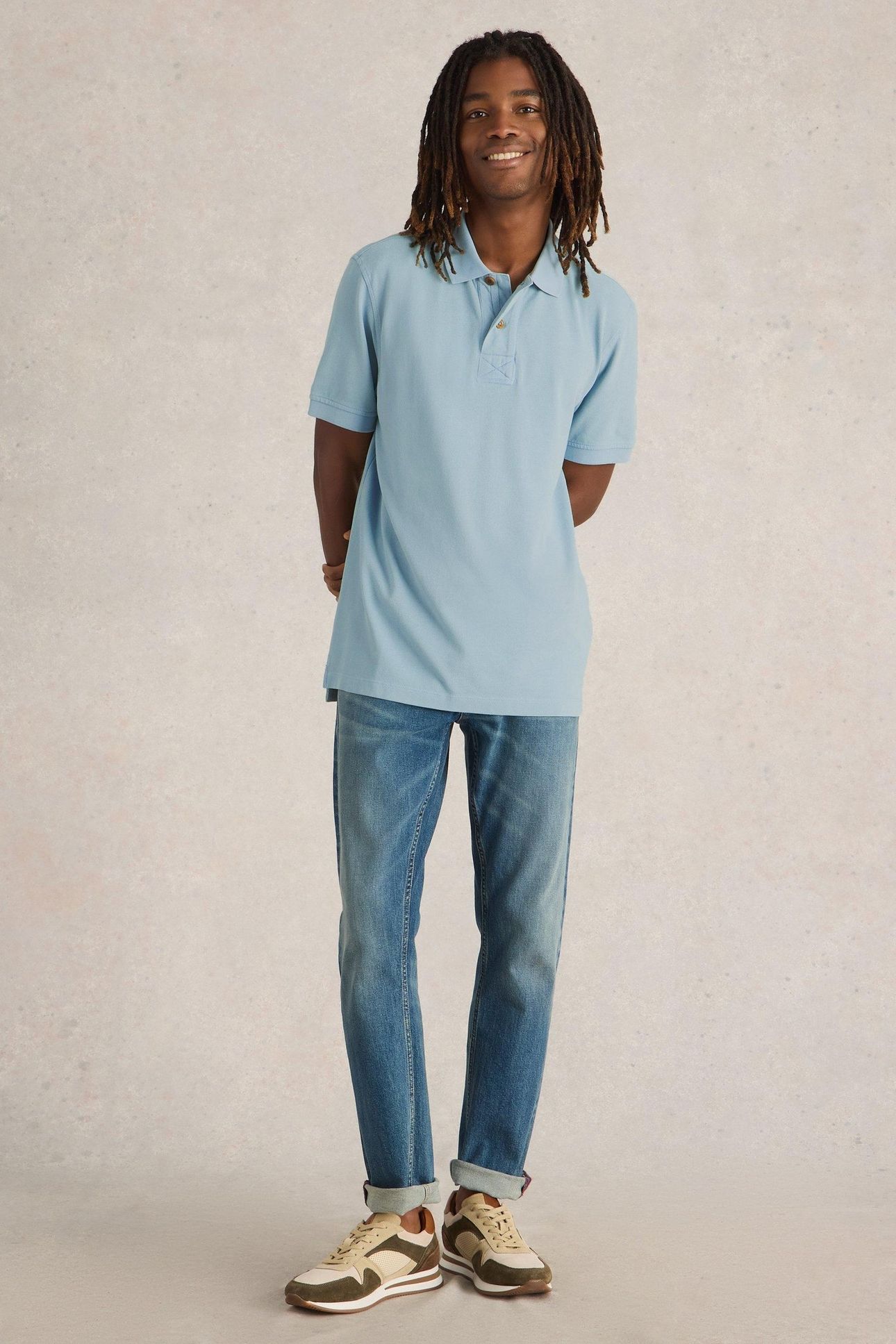 UTILITY POLO DUSTY BLUE 2