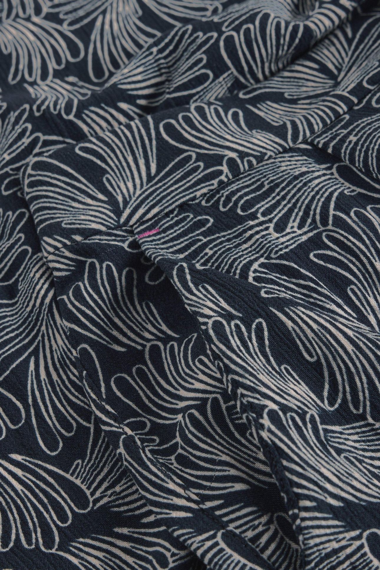 LISETTE CRINKLE CULOTTE NAVY PRINT 5