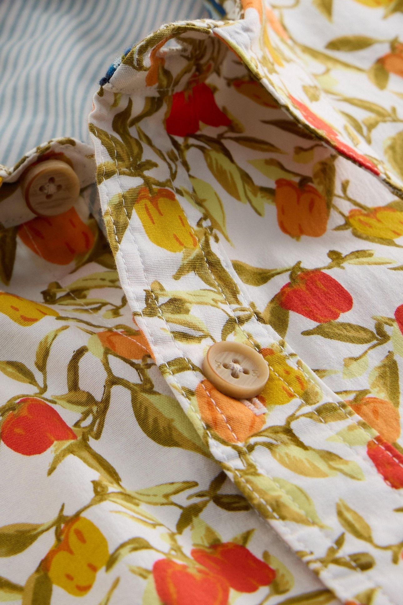 SALCOMBE PEPPERS PRINTED SHIRT WHITE PRINT 5