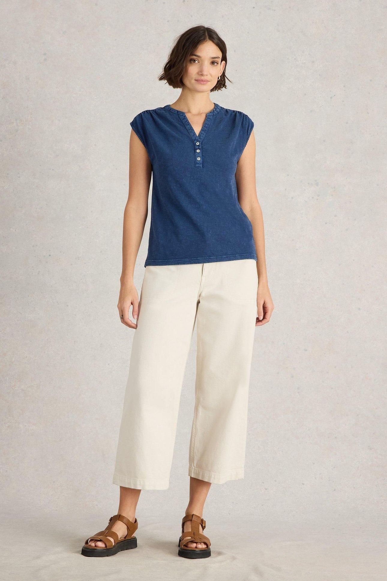 DINA TANK INDIGO BLUE 1