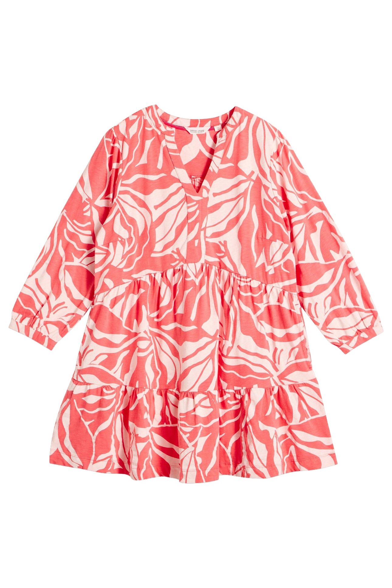MARTA TUNIC CORAL PRINT 4