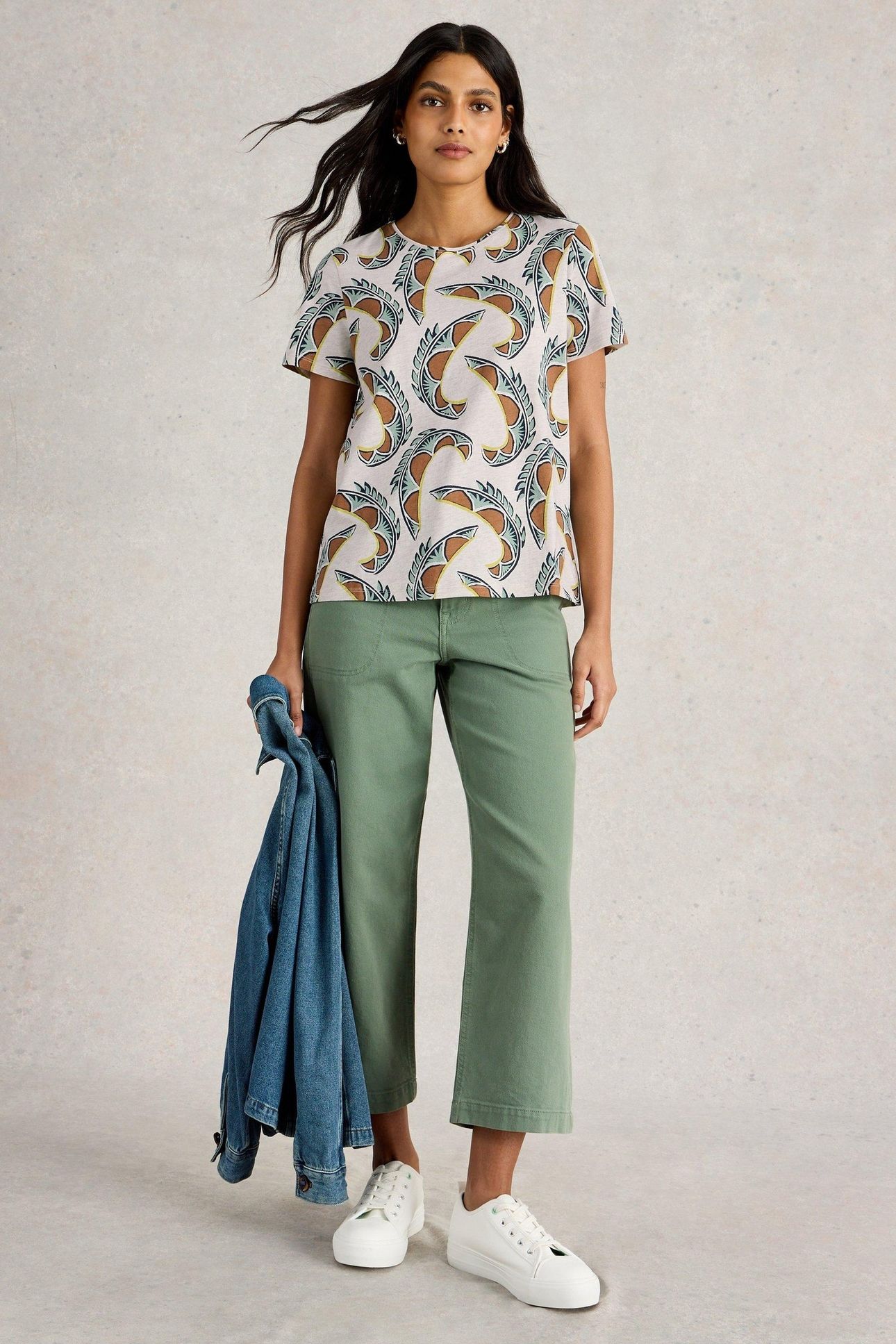 ABBIE TEE NATURAL PRINT 2