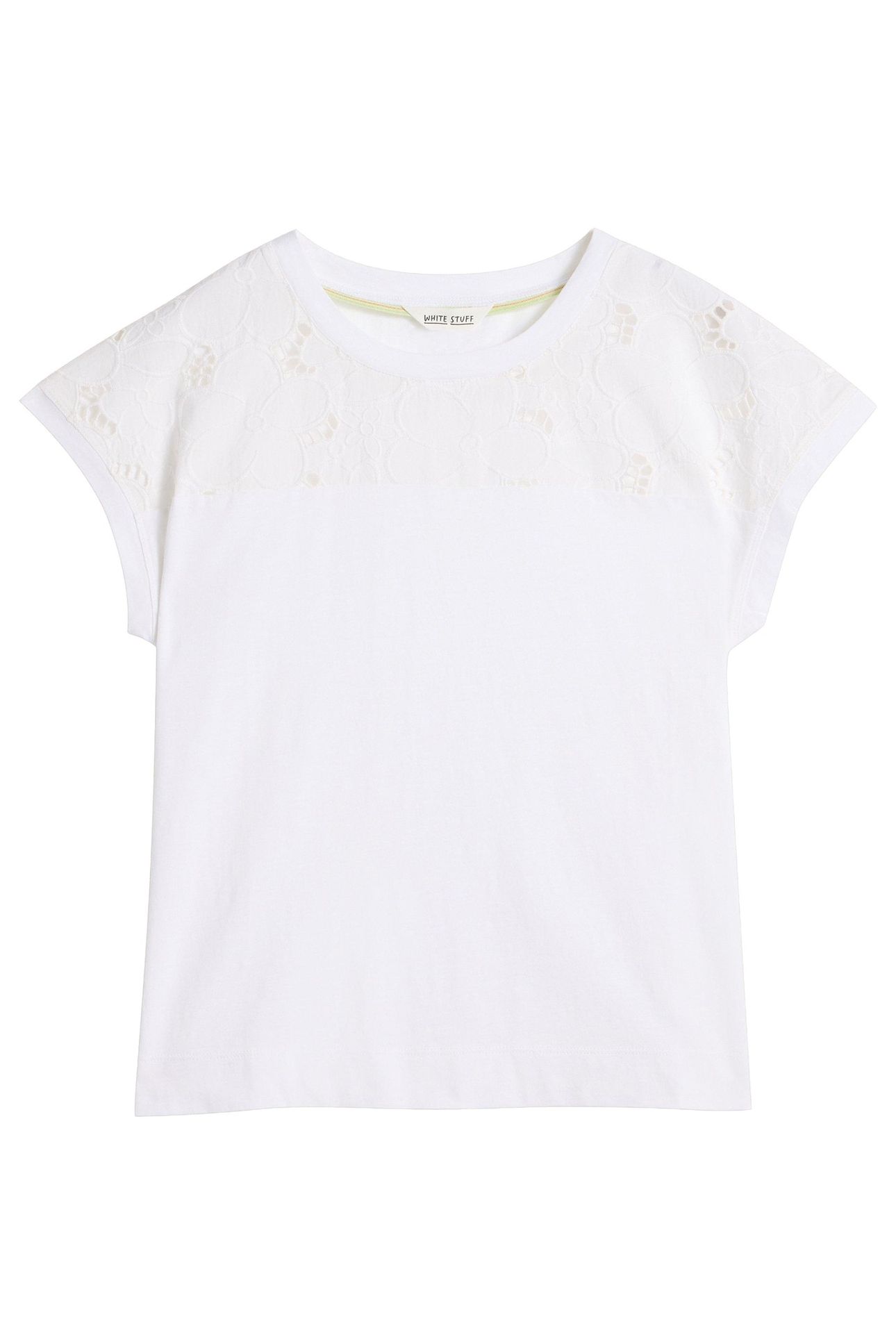 THEA BRODERIE TEE BRILLIANT WHITE 4