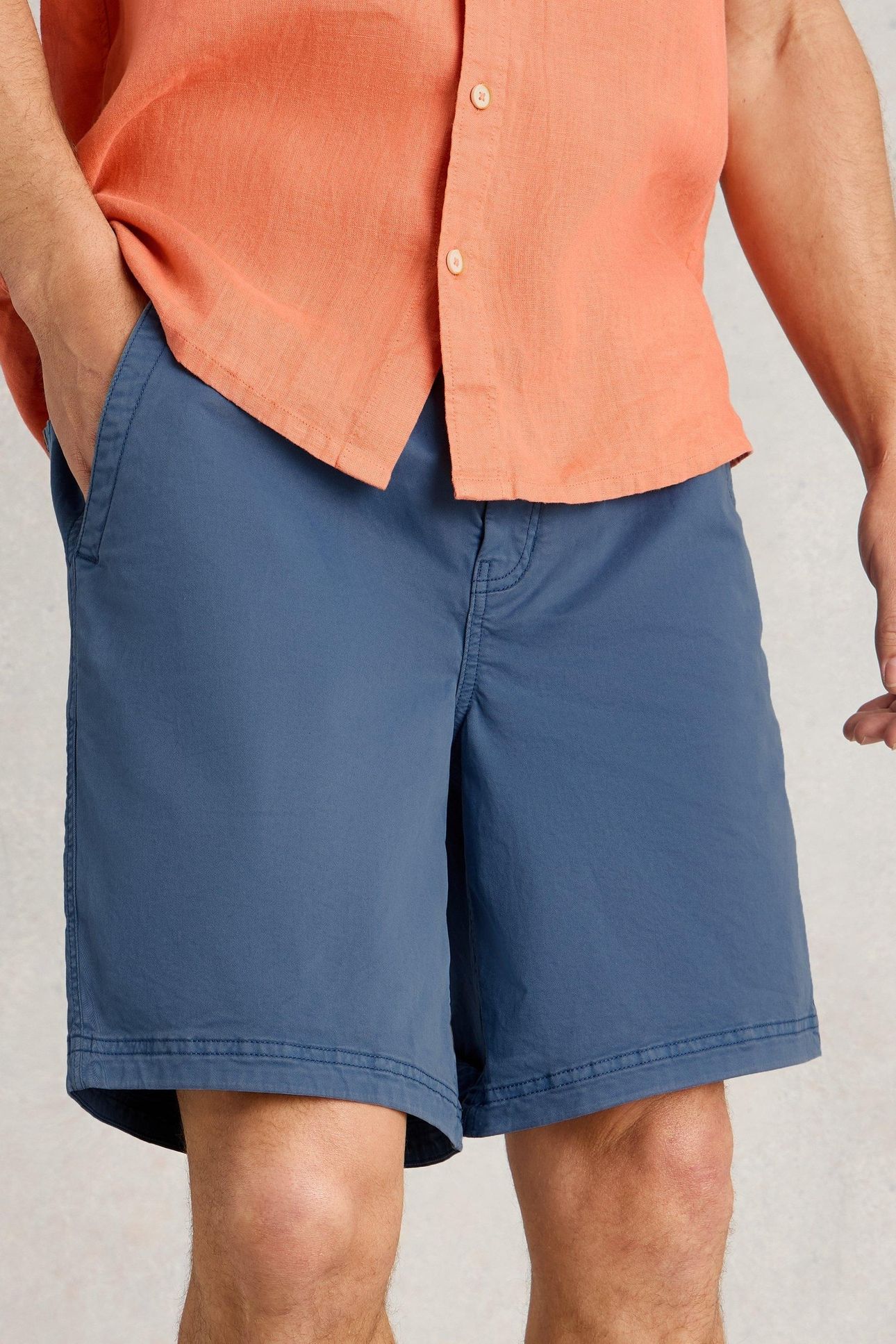 SUTTON DRAWSTRING SHORT DARK NAVY 1