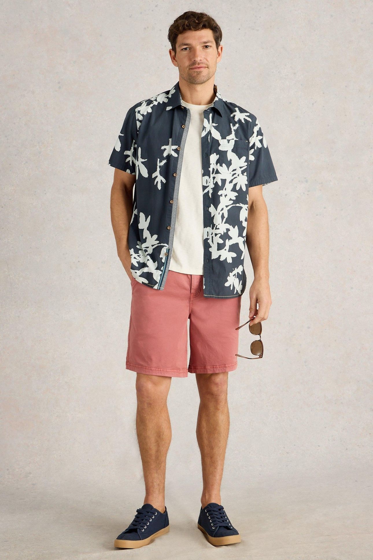 SUTTON DRAWSTRING SHORT DEEP PINK 1