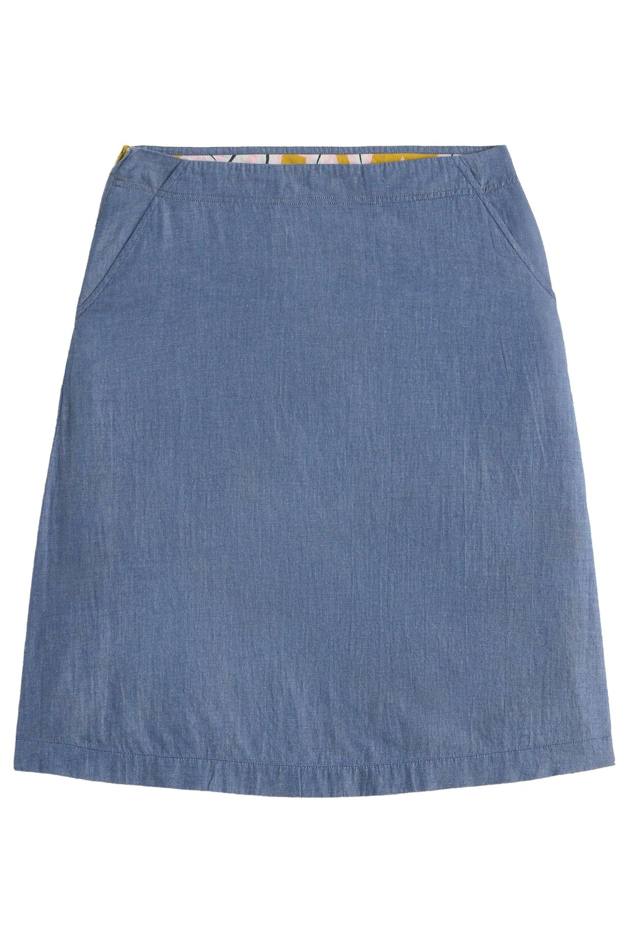 NELL REVERSIBLE SKIRT YELLOW MULTI 4