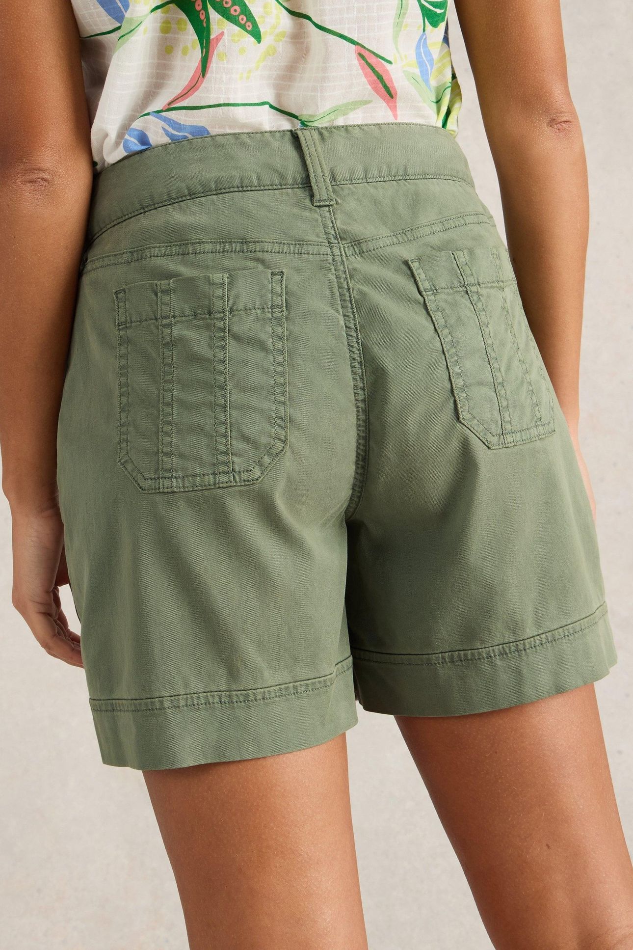 MOLLIE COMBAT SHORT MID GREEN 2