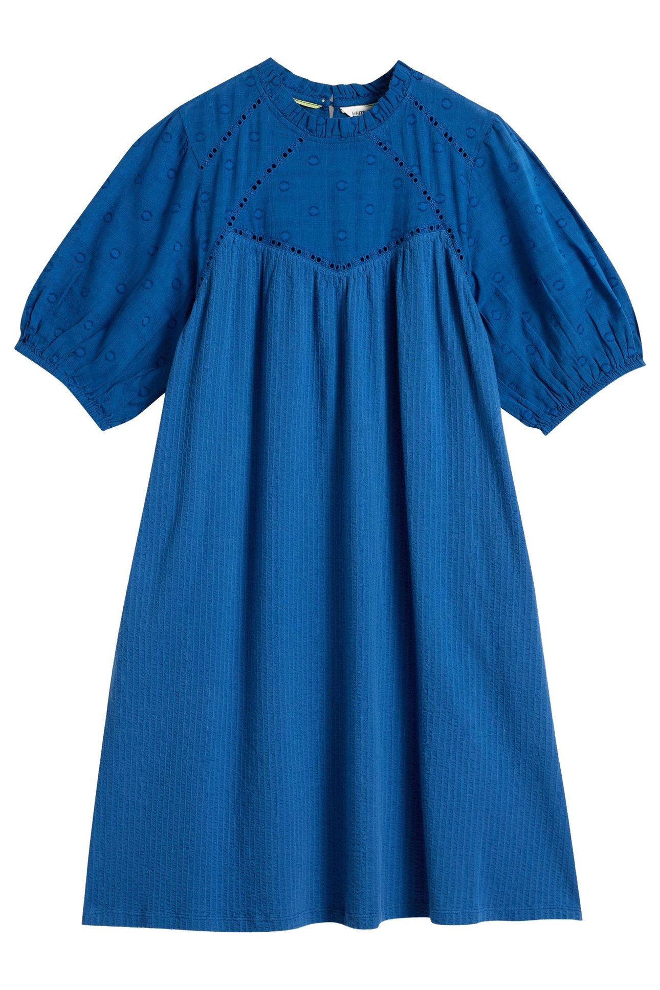LEA DRESS BRIGHT BLUE 4