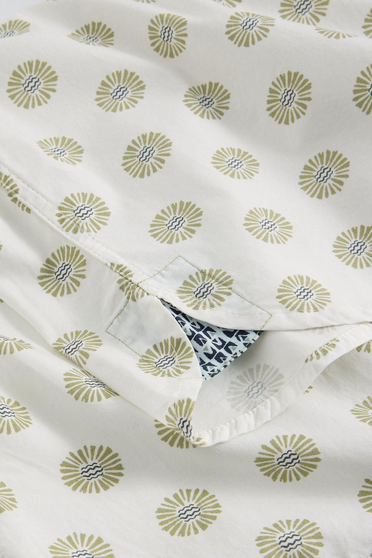 FINSBURY RUSTIC PRINT SHIRT WHITE PRINT 5