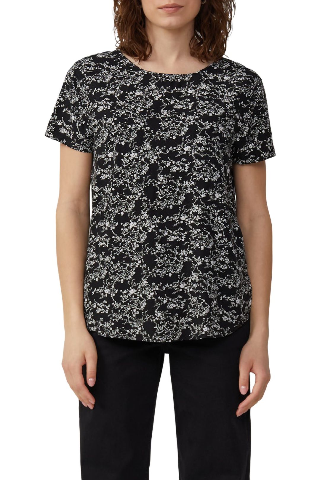 S.OLIVER-QS BLOUSES BLACK 1