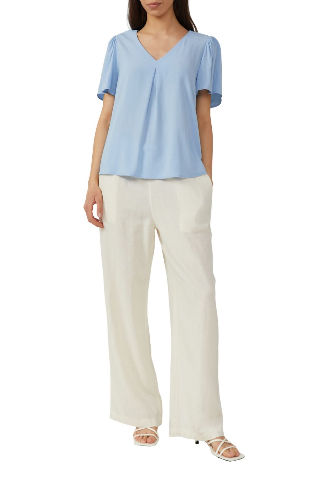 S.OLIVER-QS BLOUSES LIGHT BLUE 2