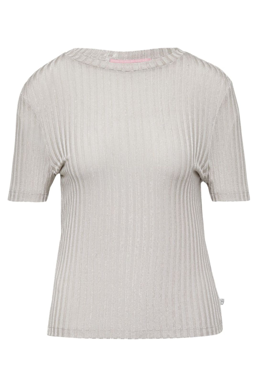 S.OLIVER-QS T-SHIRTS WHITE SILVER 4