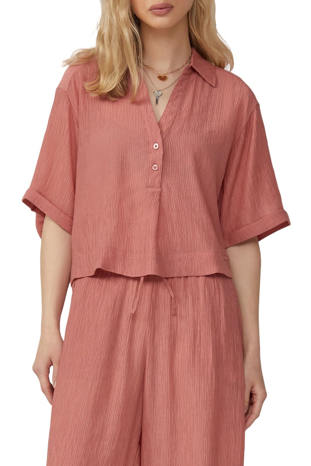 S.OLIVER-QS BLOUSES PINK 1