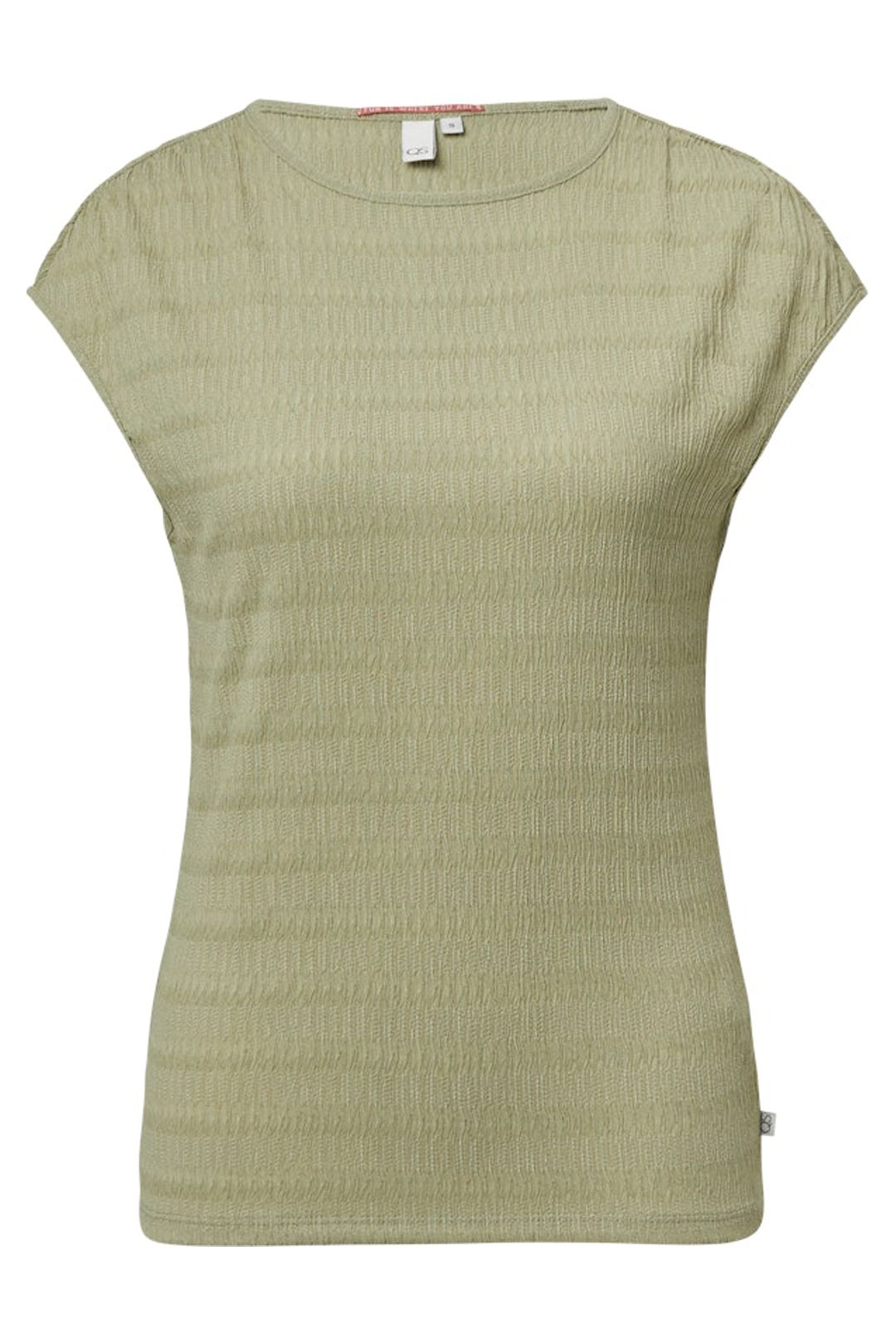 S.OLIVER-QS T-SHIRTS GREEN 4