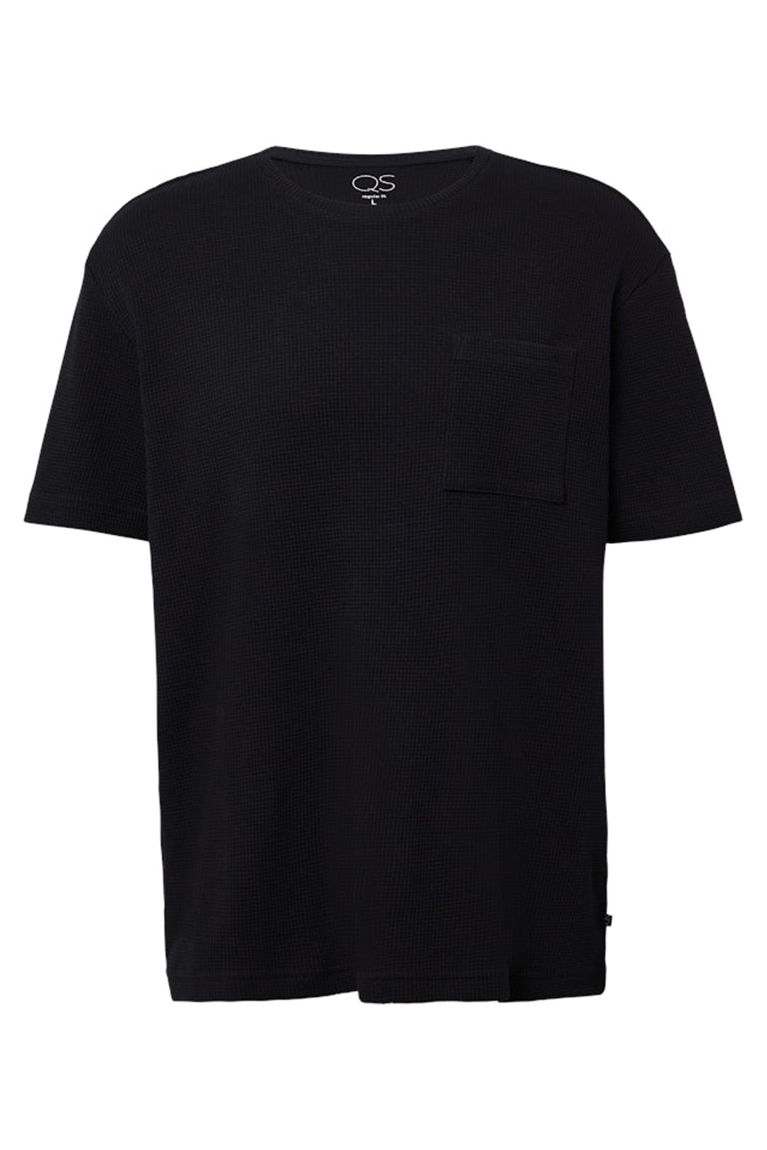 S.OLIVER-QS T-SHIRTS BLACK 4