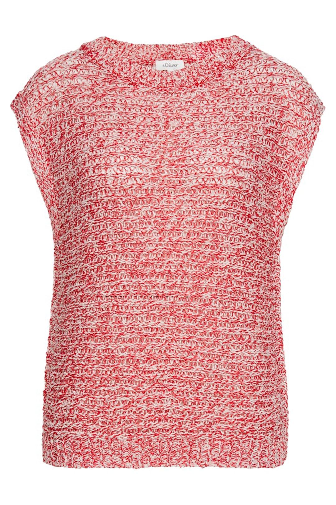 S.OLIVER PULLOVER RED 4