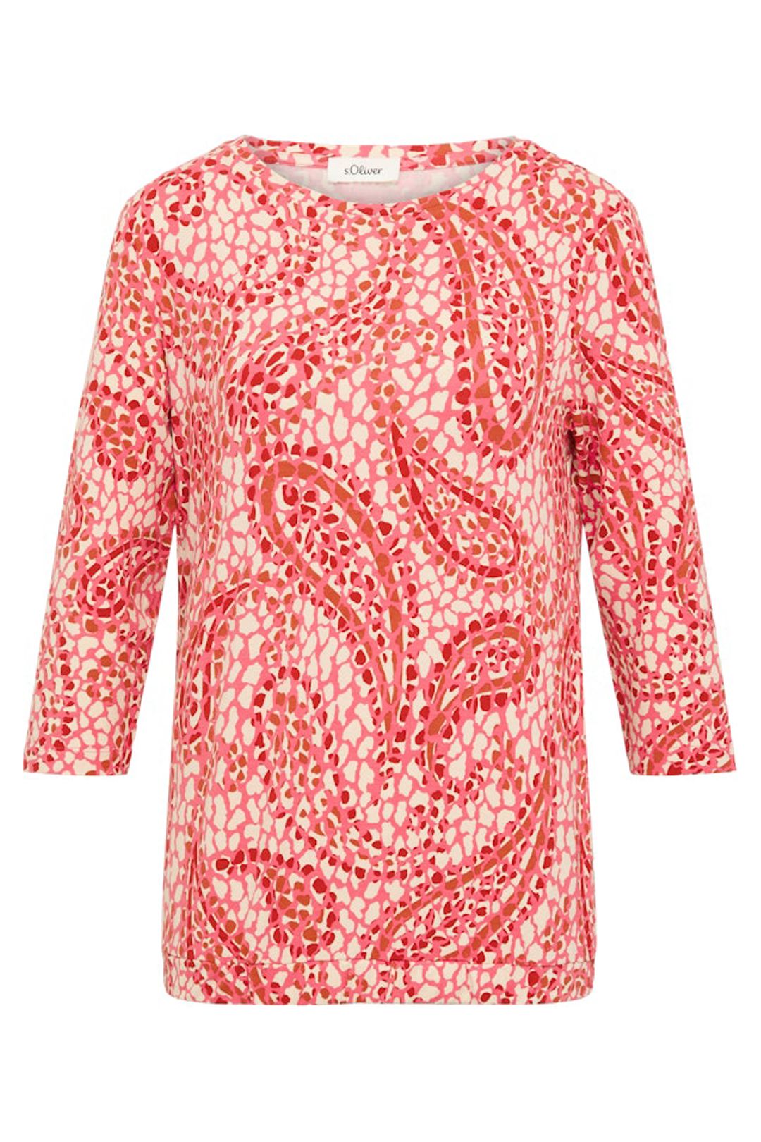 S.OLIVER T-SHIRTS RED 4