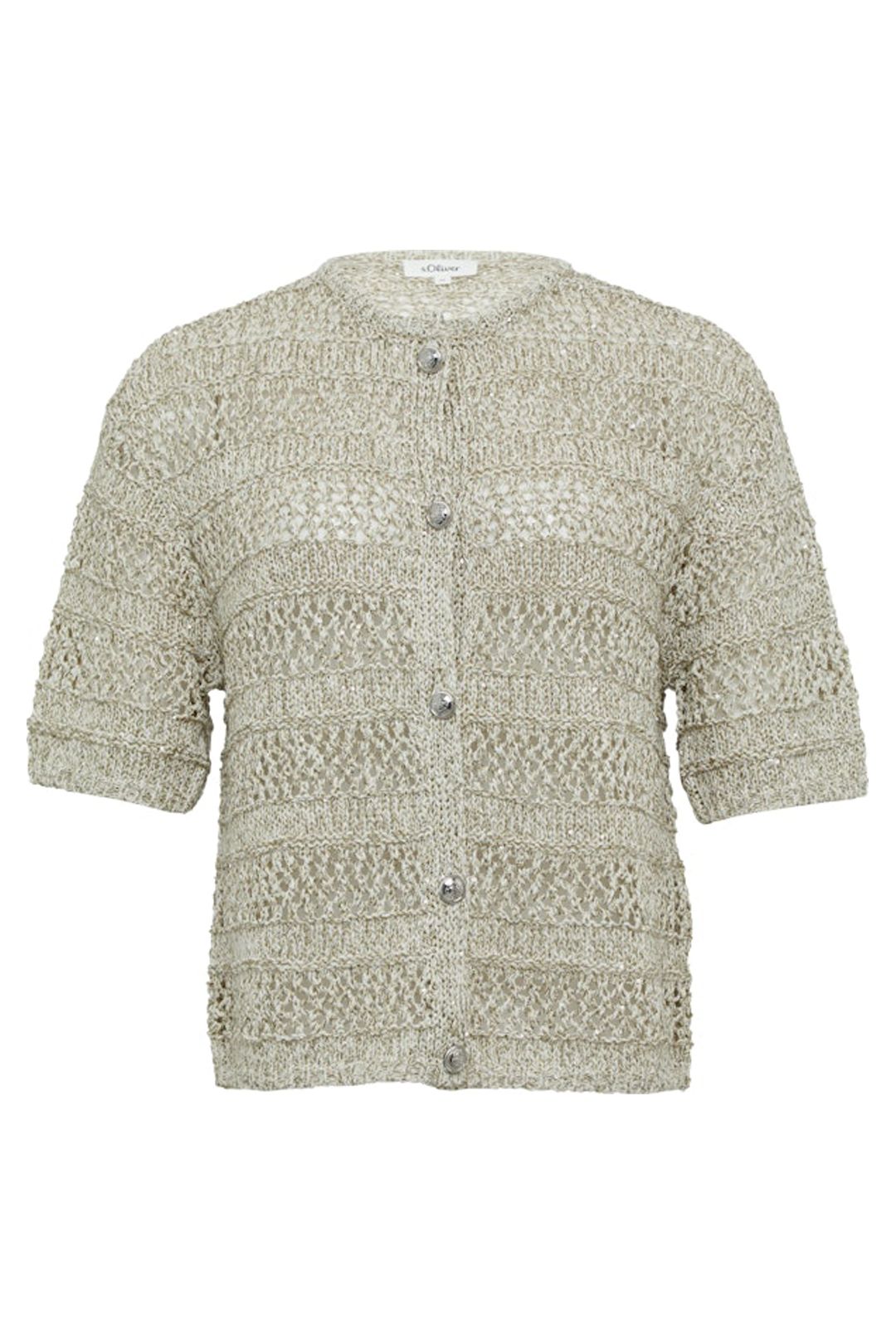 S.OLIVER CARDIGAN BEIGE 4