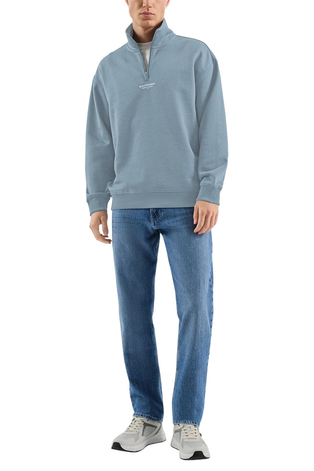 S.OLIVER-QS SWEATERS BLUE GREY 2