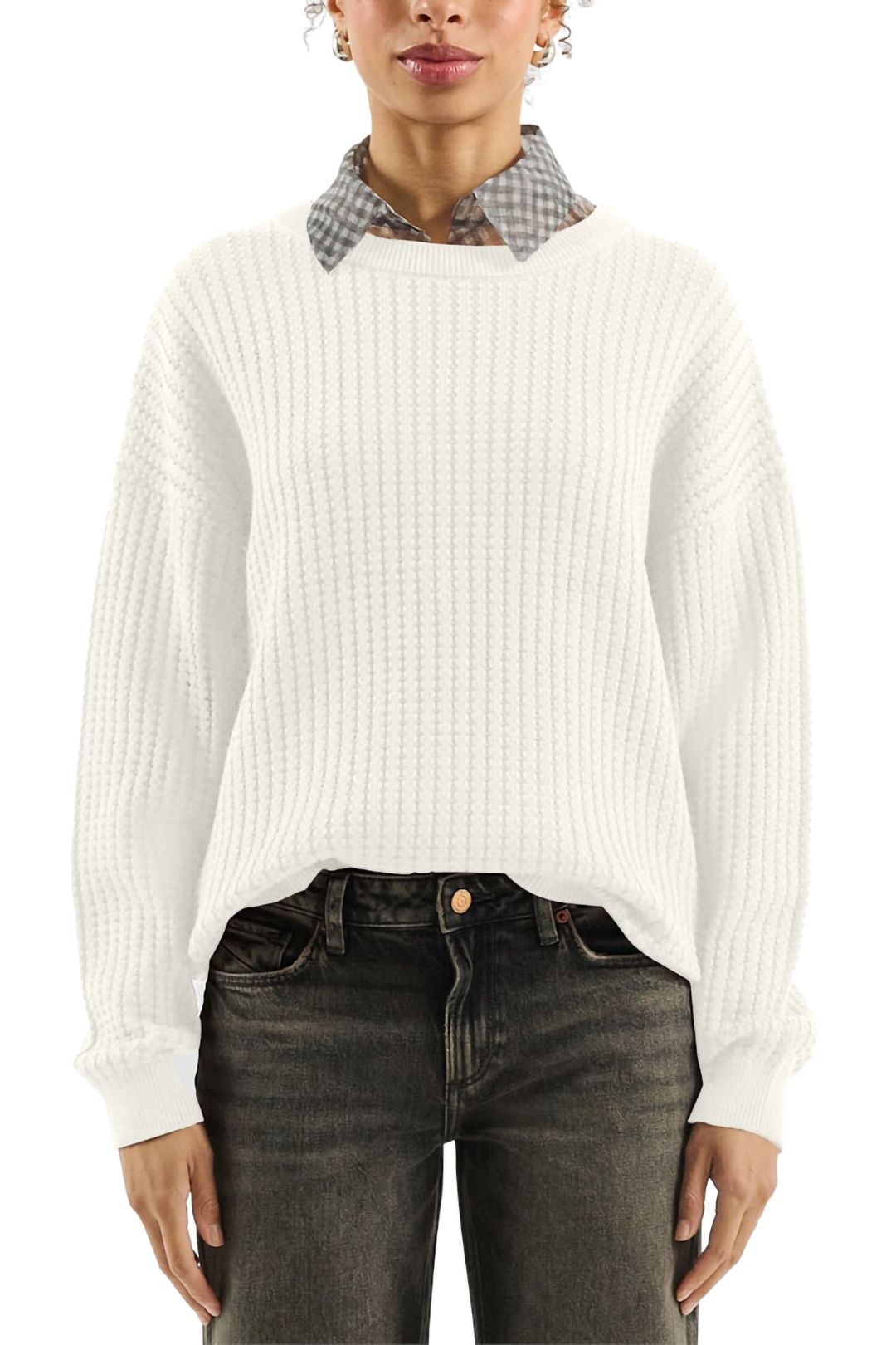 S.OLIVER-QS PULLOVER OFFWHITE 1