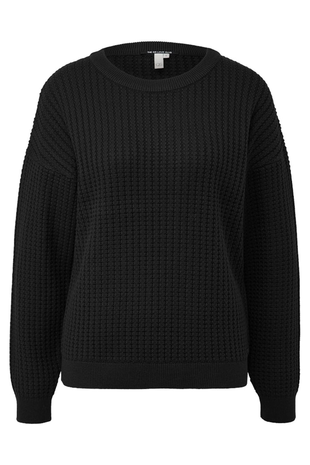 S.OLIVER-QS PULLOVER BLACK 4