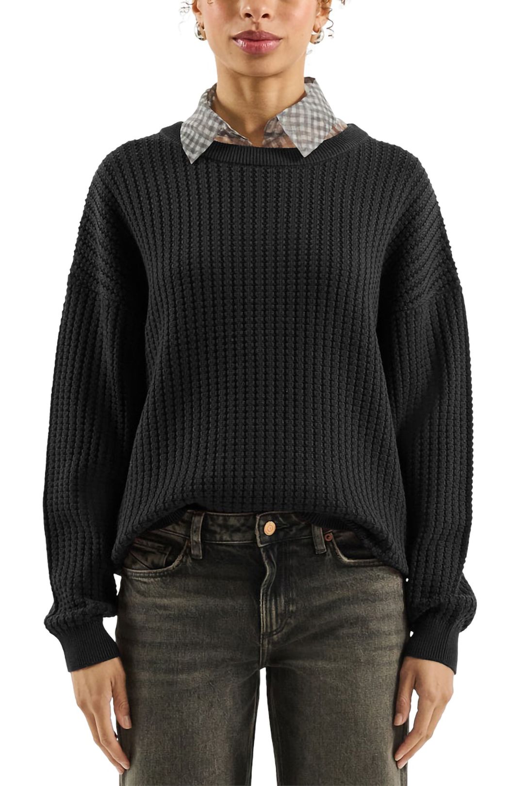 S.OLIVER-QS PULLOVER BLACK 1