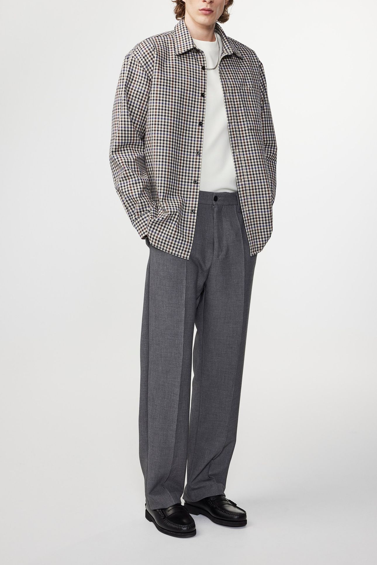 DEON 5281 KHAKI CHECK 1
