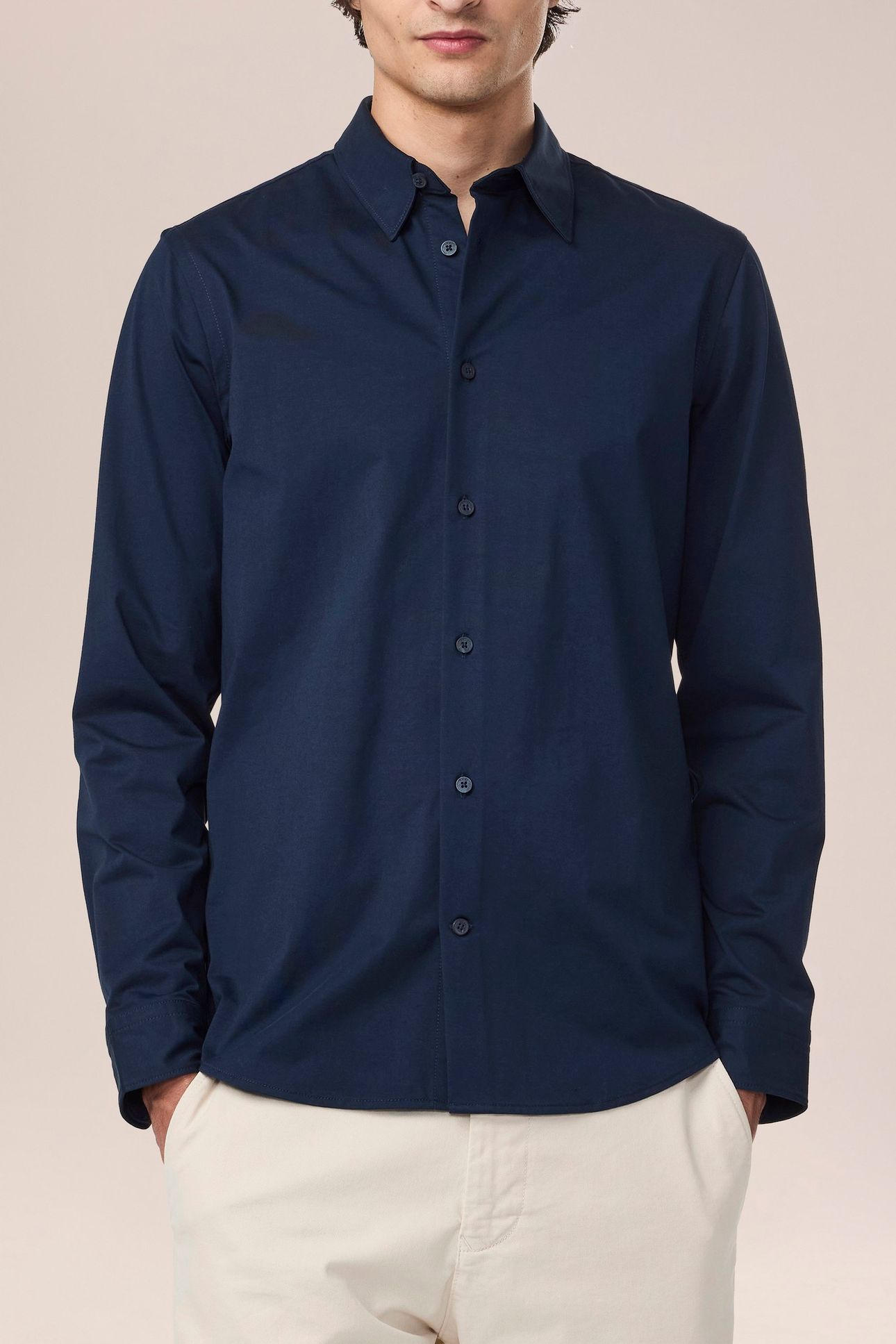 ELIAN SHIRT NAVY BLUE 1