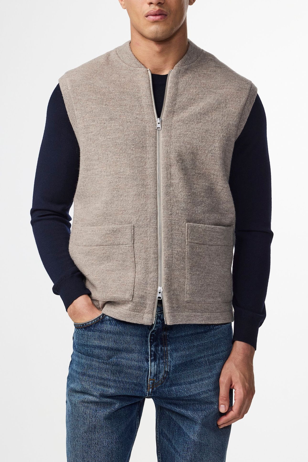 BOILED HYBRID/BLAZER KHAKI BEIGE 1