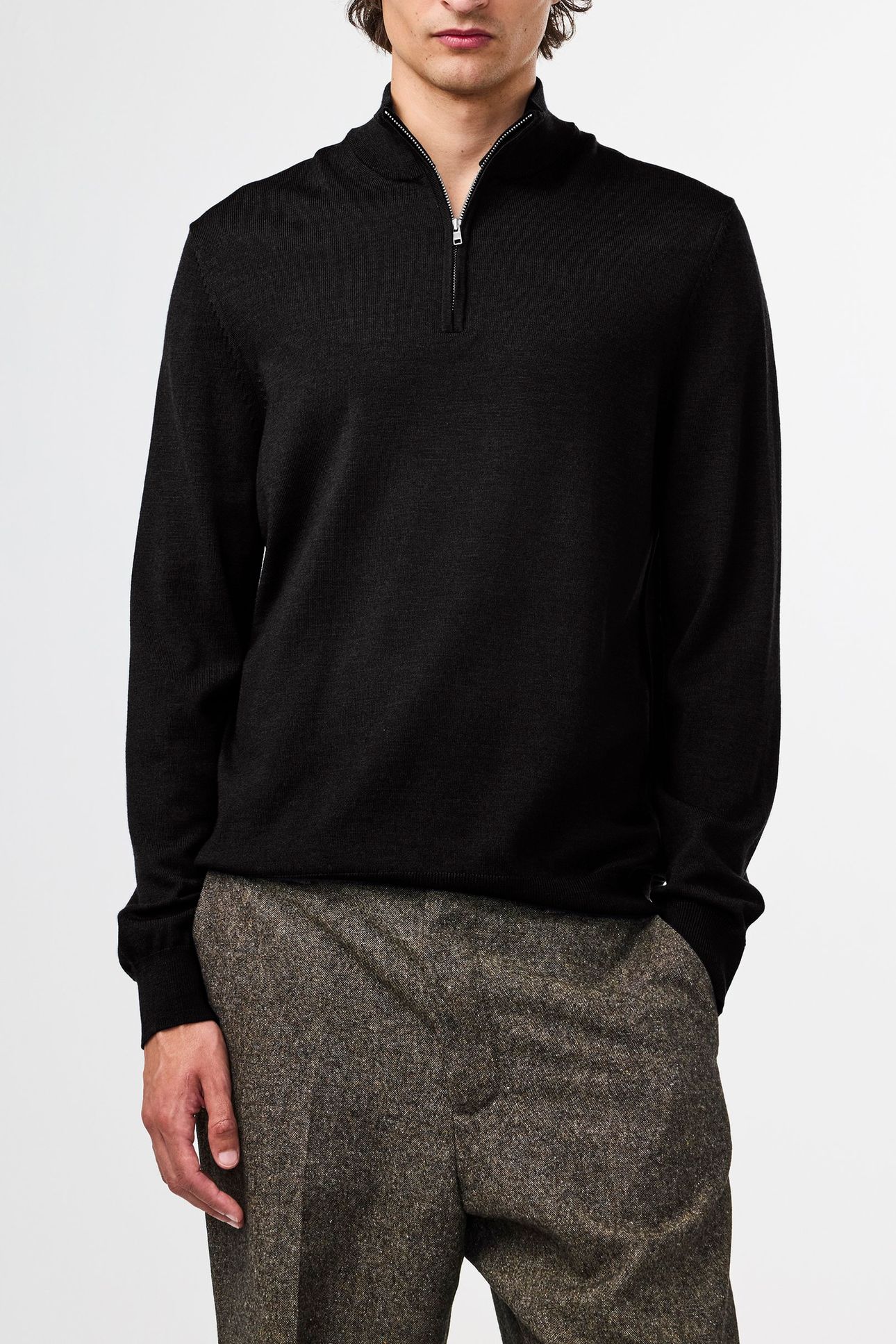 SERGIO KNIT BLACK 1
