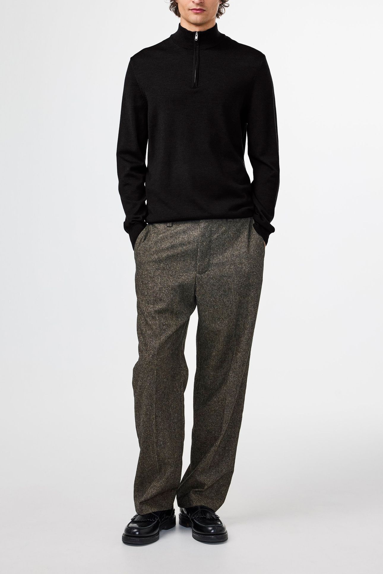 SERGIO KNIT BLACK 2