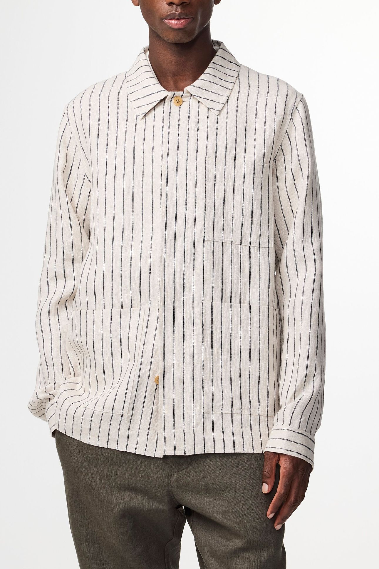 OLAV HYBRID/BLAZER OAT STRIPE 1