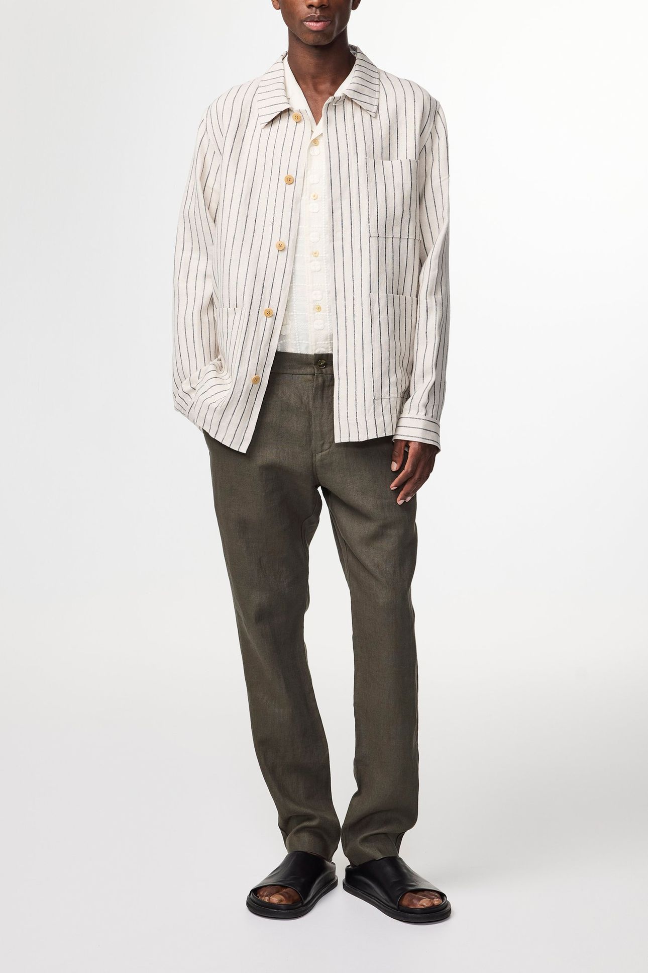 OLAV HYBRID/BLAZER OAT STRIPE 2