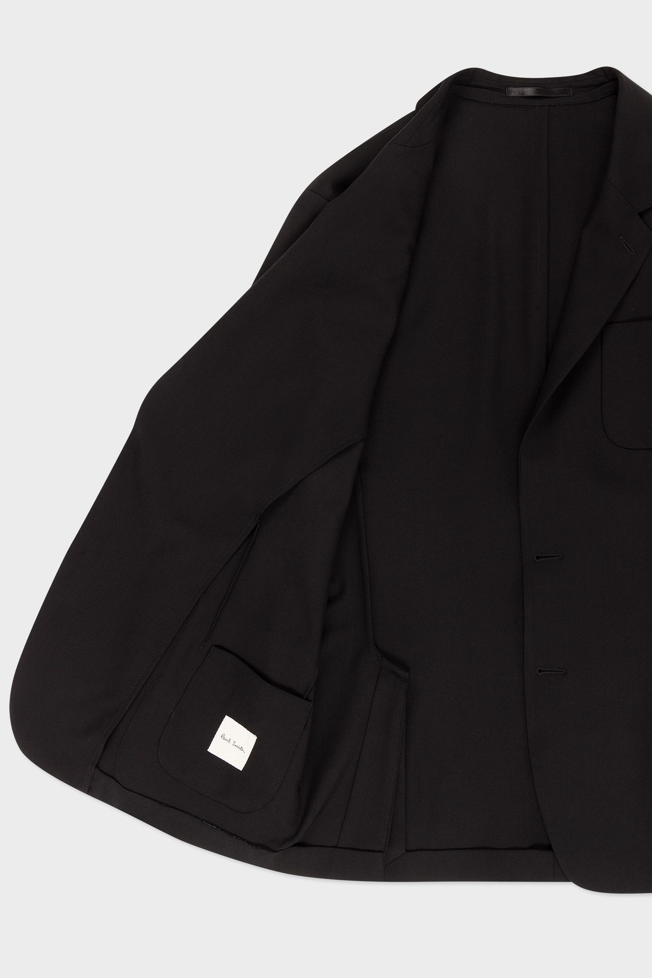 MENS 2 BTN PATCH POCKET JACKET BLACK 7