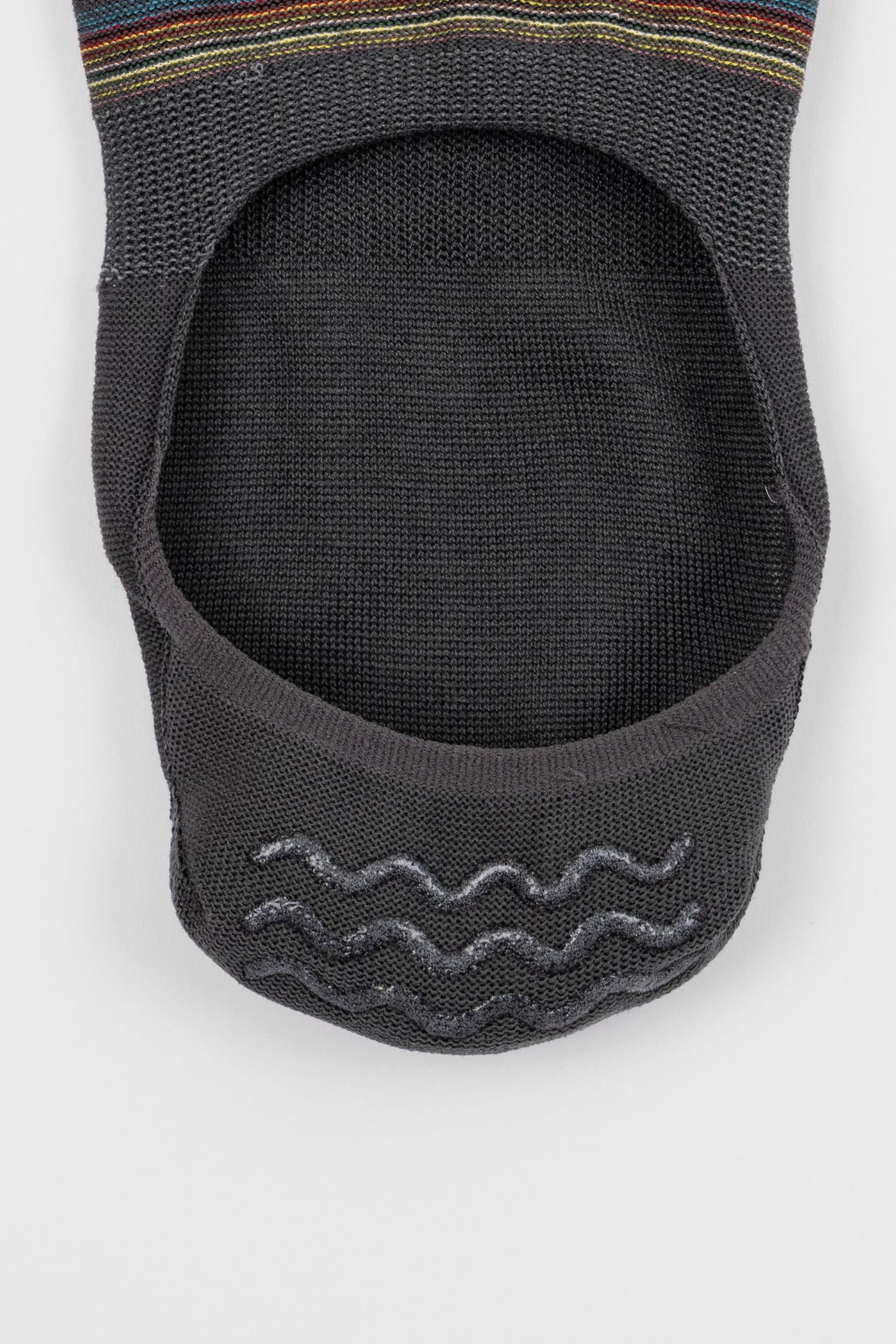 MEN SOCK SIG BLK NO SHOW SLATE 3