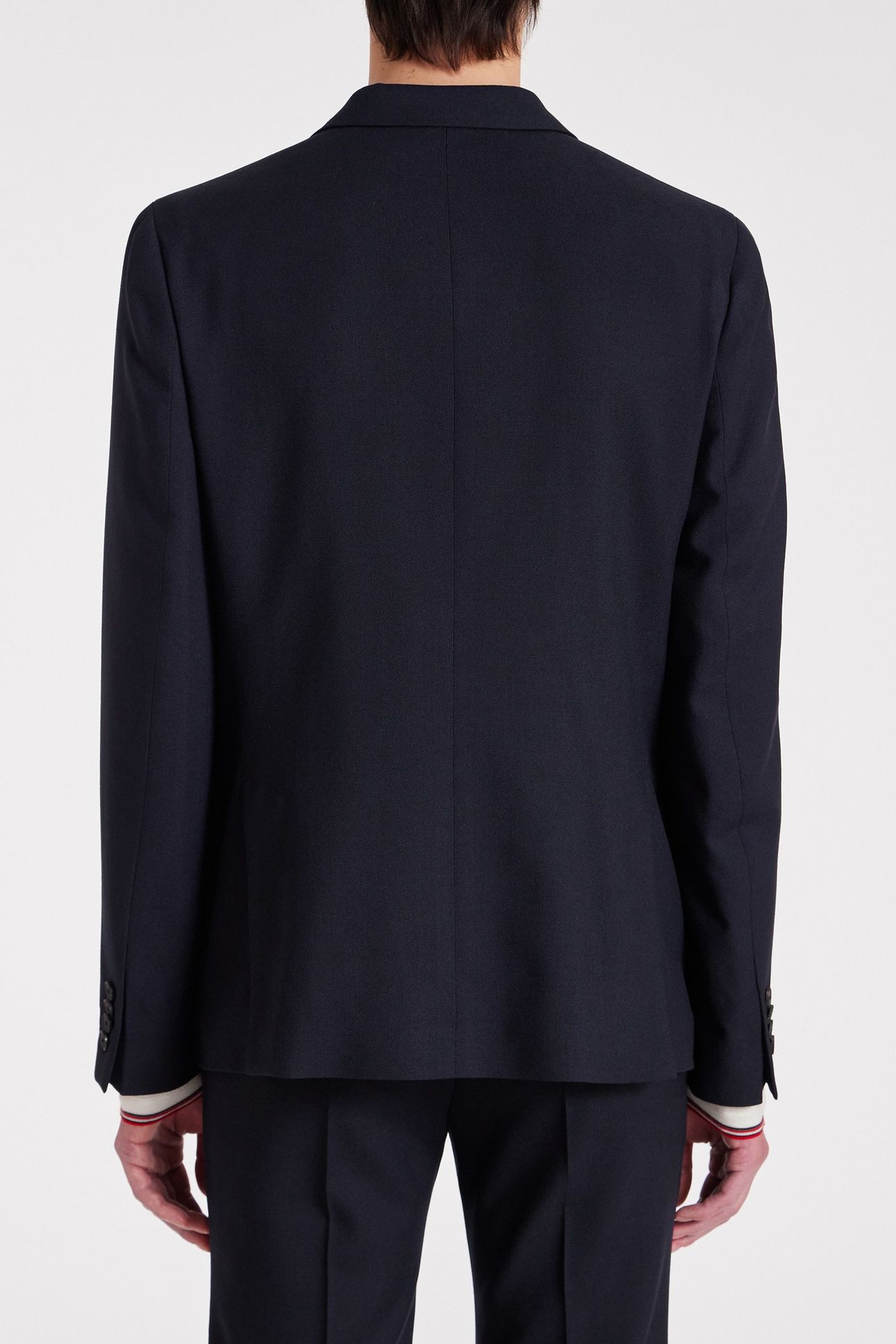 MENS 2 BUTTON JACKET VERY DARK NAVY 2