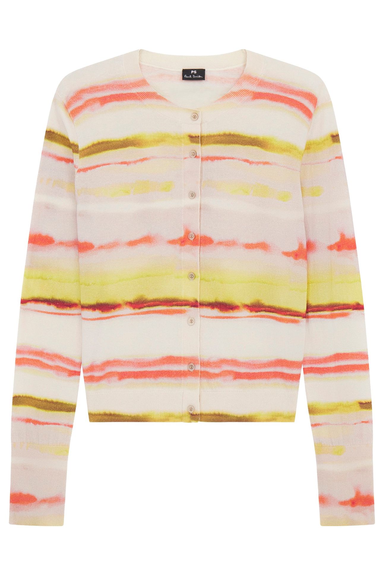 WOMENS KNITTED CARDIGAN BUTTON THRU POWDER PINK 1