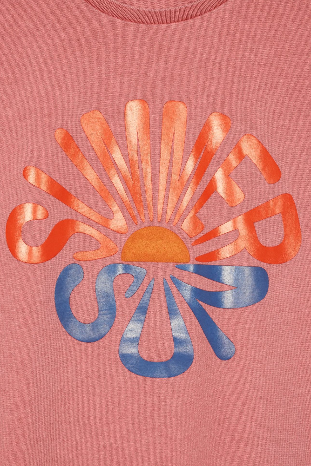 WOMENS SS TSHIRT SUMMER SUN POWDER PINK 4