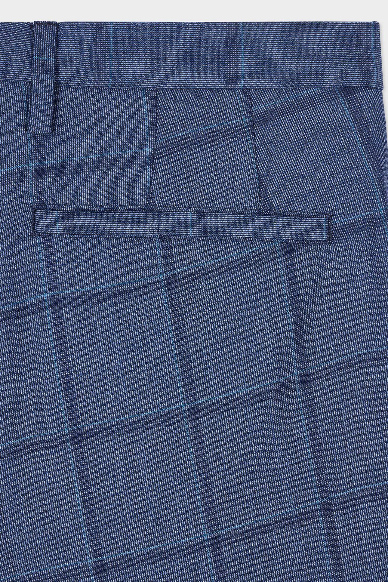 MENS TROUSER PETROL BLUE 10