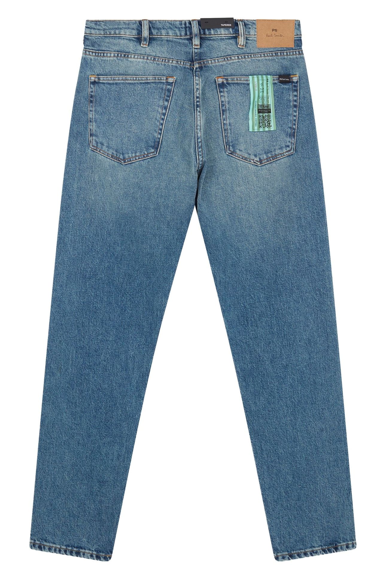 MENS RELAXED FIT JEAN RINSE WASH 2