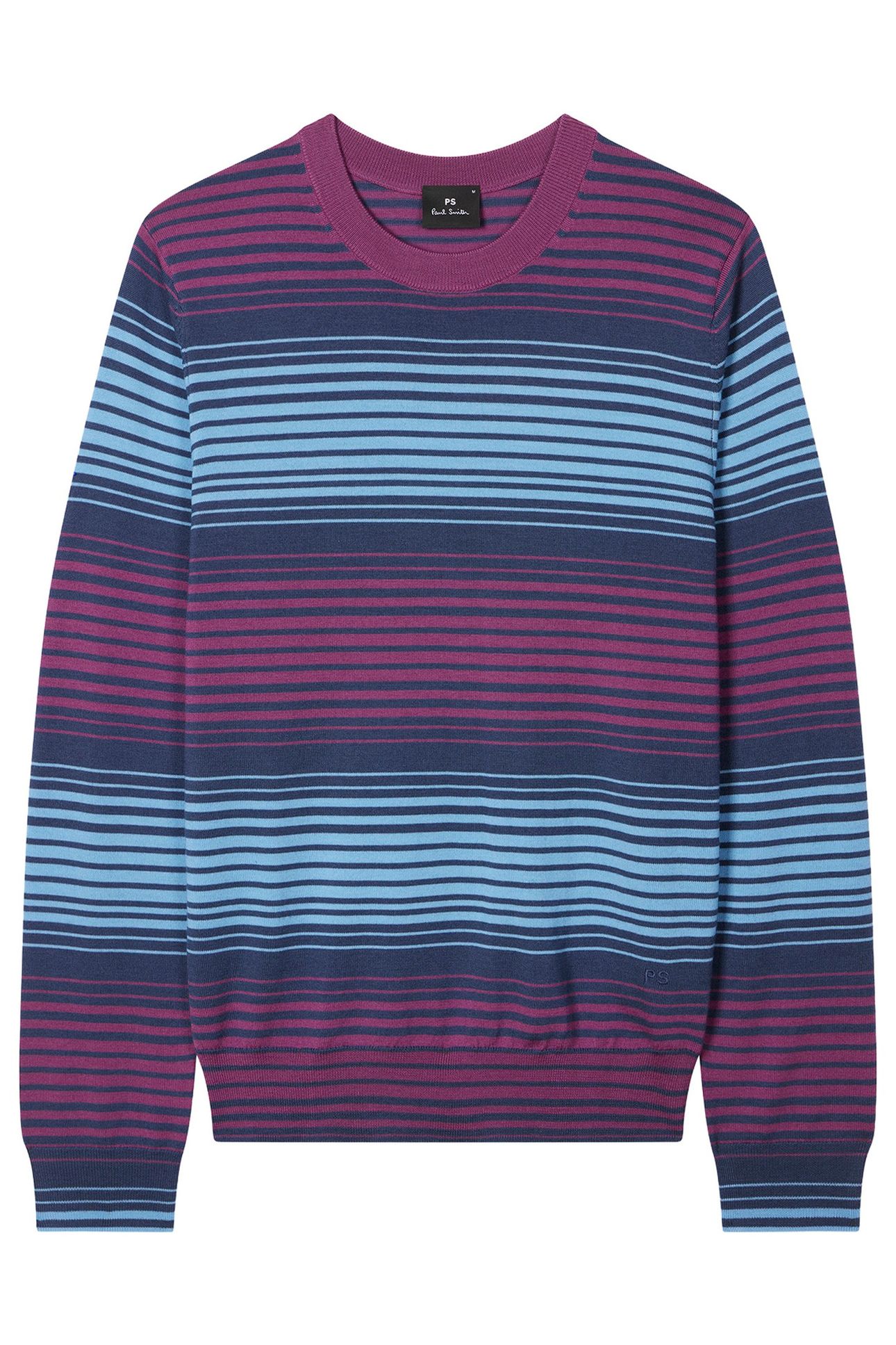 MENS SWEATER CREW NECK PURPLE 5