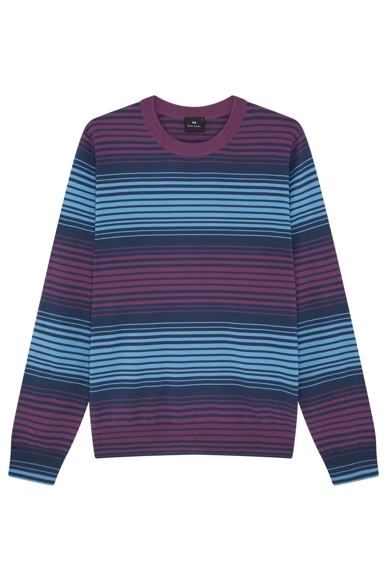MENS SWEATER CREW NECK PURPLE 7