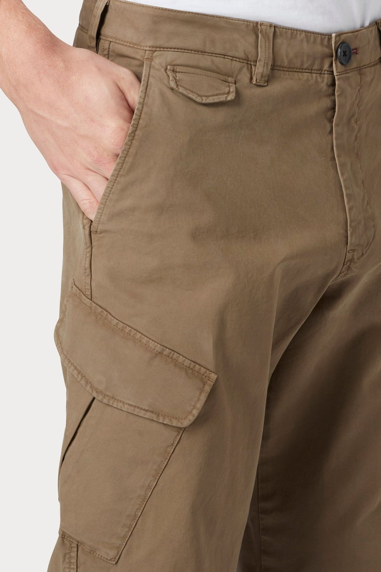 MENS CARGO TROUSER BS ZEBRA BROWN 5