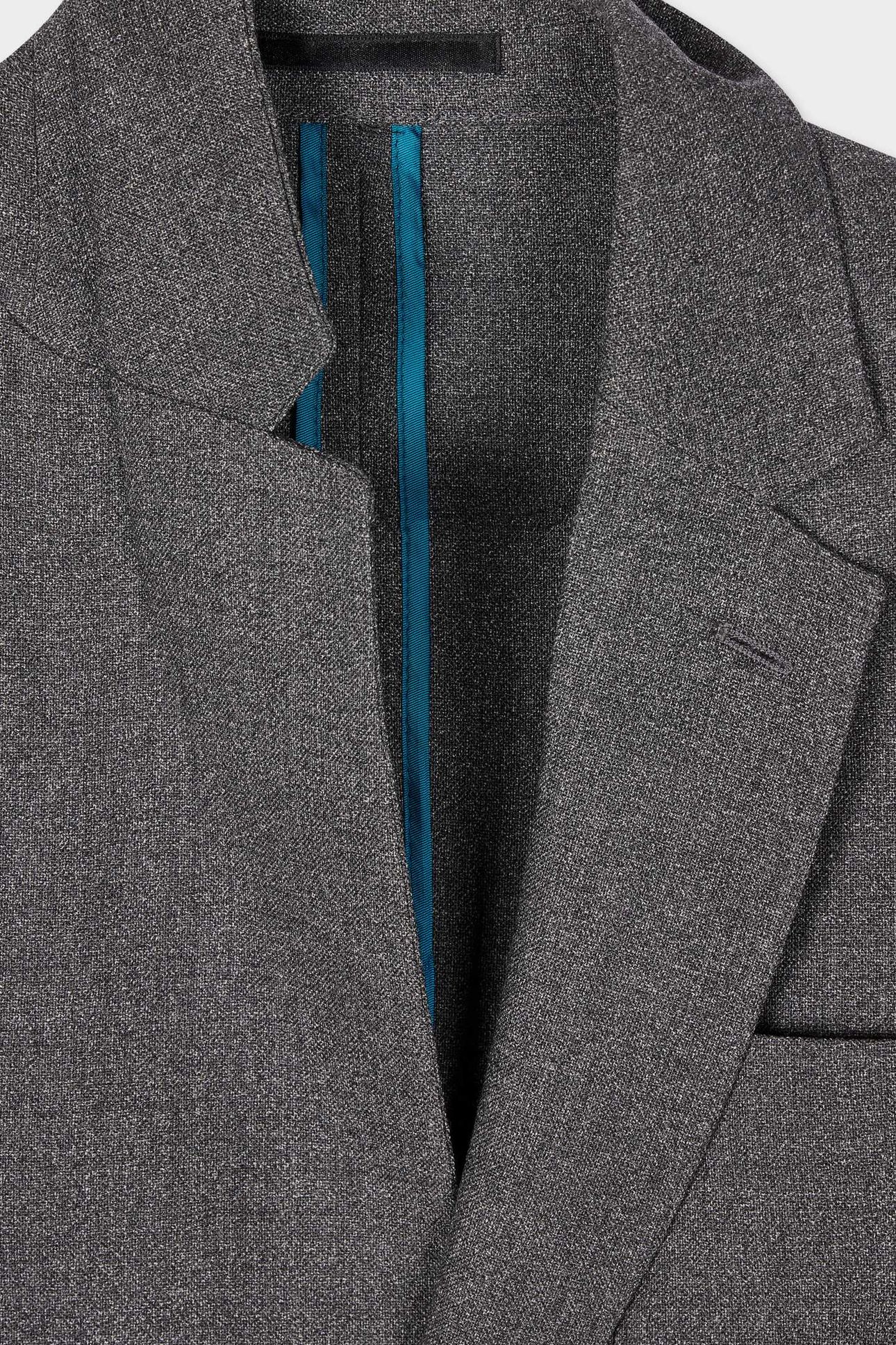 MENS 2 BUTTON JACKET GREY 7